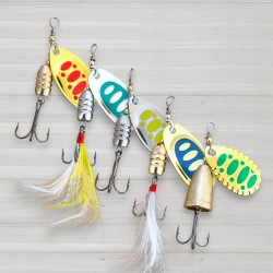 Набір блешень обертових Weida, 5шт/уп, 6,5г